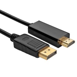 KABEL Display Port MALE to HDMI MALE 5M