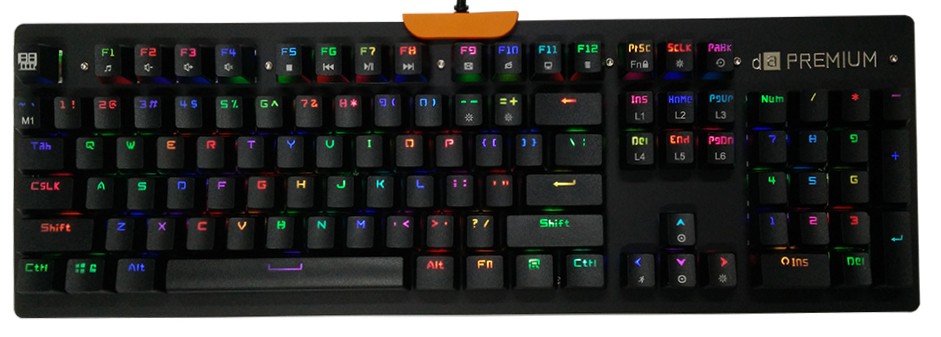 da gaming keyboard meca z premium