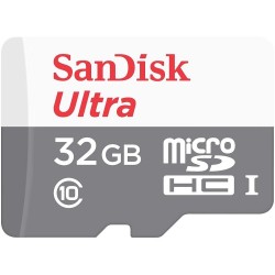 MICROSD SANDISK 32GB 100MB CL10 NON ADAPTOR