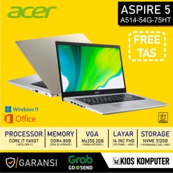 ACER ASPIRE 5 CORE I7 8GB RAM MX350 NVIDIA GEFORCE 14 INC FHD IPS 60HZ 512GB NVME WINDOWS 11 OHS