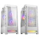 COUGAR AIRFACE MID TOWER CASE FREE 3F RGB - BLACK - WHITE