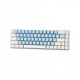 KEYBOARD WIRELESS DA MECA AIR S WIRELESS CERULEAN/WHITE BROWN/RED SWITCH