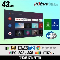 MONITOR 4K SMART TV DAHUA SD400 43 INCH IPS UHD HDR10 ANDROID 11 DVBT2