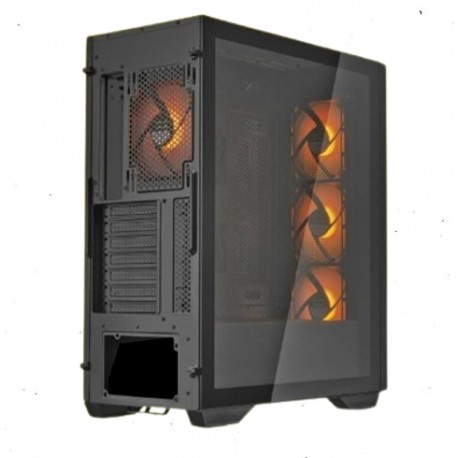 COUGAR GAMING UNIFACE RGB BLACK GAMING CASE MID TOWER - NON PSU