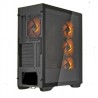 COUGAR GAMING UNIFACE RGB BLACK GAMING CASE MID TOWER - NON PSU