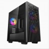 DeepCool Matrexx 40 3FS ARGB Tempered Glass M-ATX Gaming Case - Black