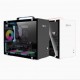 HOSE PANDORA BLACK TYPE C USB MATX GAMING CASE TEMPERED GLASS - NON PSU