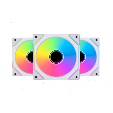 NYK NEMESIS FLOW WHITE 12CM RGB FAN