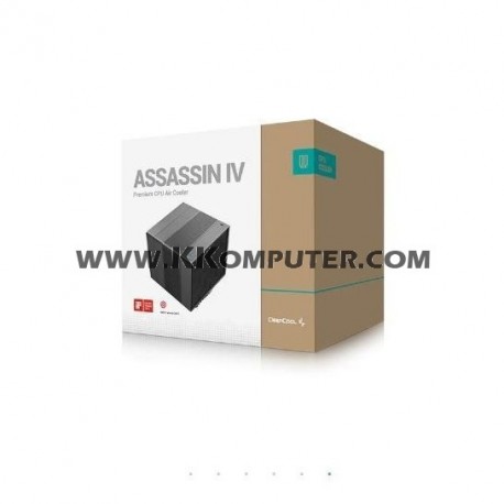 DEEPCOOL ASSASSIN IV BLACK W/ LGA1700 DUAL TOWER 1x14CM + 1x12CM FAN