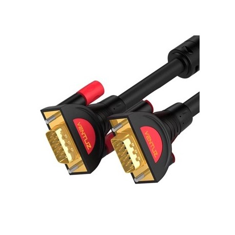 VENTUZ VGA CABLE 3+9 RGB 15Pin premium cable with GOLD plate