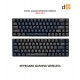 DIGITAL ALLIANCE KEYBOARD GAMING MECA AIR S DARKSYD 65% WIRELESS - DARK SHADOW BROWN SWITCH / DARK ABYSS BLUE SWITCH