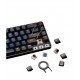 DIGITAL ALLIANCE KEYBOARD GAMING MECA AIR S DARKSYD 65% WIRELESS - DARK SHADOW BROWN SWITCH / DARK ABYSS BLUE SWITCH