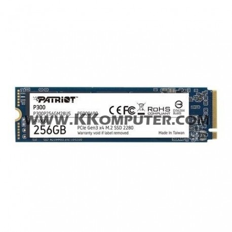 NVME Patriot P300 M.2 PCIe Gen 3 x 4 2280 256gb SSD