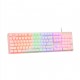 KEYBOARD DA GAMING MECA ELITE WHITE ORANGE SWITCH