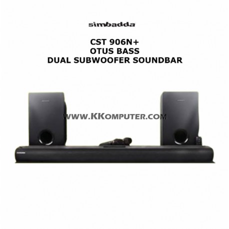 SPEAKER SIMBADA CST 906N + SOUNDBAR OTUS BASS DUAL SUBWOOFER 120W