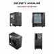 CASING PC INFINITY ASCALON BLACK FREE 3 FAN RAINBOWDASH V2