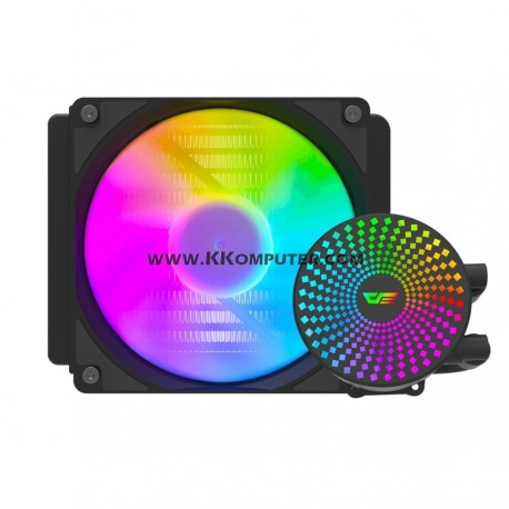 AIGO DARKFLASH RADIANT DC120 AIO LIQUID CPU COOLER ARGB - BLACK