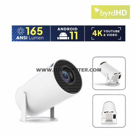 BYRD HY300 ANDROID PROJECTOR 165 ANSI KEYSTONE