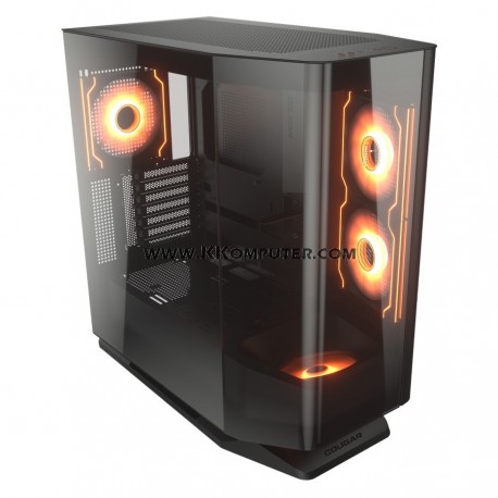 CASE PC GAMING COUGAR FV270 RGB MID TOWER CASE FREE 4F BLACK / WHITE