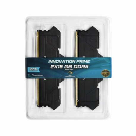 RAM PC INNOVATION PRIME 32GB KIT ( 16GBx2 ) DDR5 6000Mhz GAMING HEADSINK - LIFETIME WARRANTY