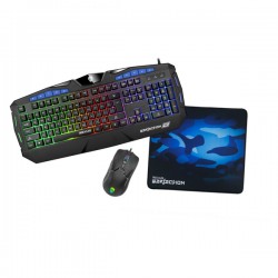 REXUS WARFACTION VR1 KEYBOARD MOUSE GAMING FREE GAMING MOUSEPAD