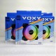 FAN CASING GAMING VOXY G122 RUNING DUAL LED RGB 12CM