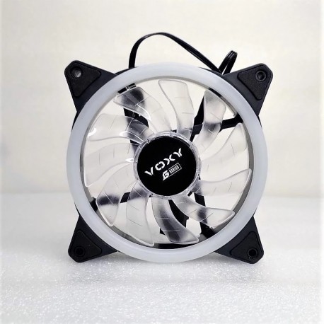 FAN CASING GAMING VOXY G122 RUNING DUAL LED RGB 12CM