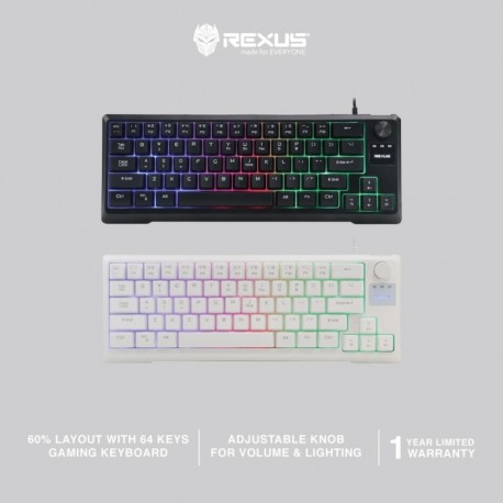 REXUS KEYBOARD GAMING BATTLEFIRE K65M