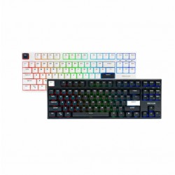 KEYBOARD GAMING REXUS DAIVA 87 RX-D87 SOUTH FACING LED 3 CONNECTION WIRELESS BLUETOOTH WIRED