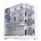 CASING KOMPUTER PC GAMING VBR Z8 M-ATX USB Type-C DUAL CHAMBER - WHITE