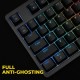 RYNIX FO104 / FO-104 WIRED MECHANICAL RGB GAMING KEYBOARD