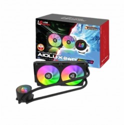 HOSE LEXA GAMING AIO CPU LIQUID COOLER AIOLUX 240 ARGB BLACK