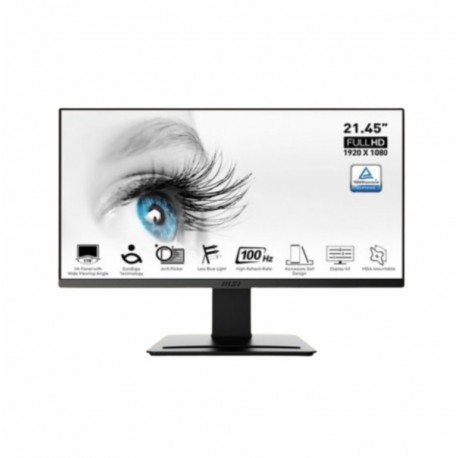 LED MONITOR MSI PRO MP223 22INC 100HZ 1MS VA 1080 FHD