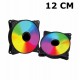 FAN CASING ENLIGHT F125 WHITE 12CM RGB