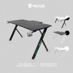 MEJA GAMING REXUS GALA RXD-140 RGB LED GAMIGN DESK