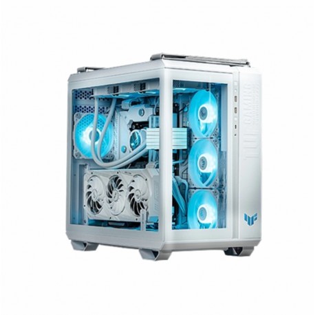 CASING KOMPUTER PC ASUS TUF GAMING GT502 WHITE DUAL CHAMBER CHASSIS