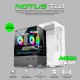 CASING PC / PC Case ITX M-ATX NYK NEMESIS NOTUS T68 FREE 3 FAN WHITE