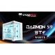 CASING KOMPUTER PC VENOMRX DAEMON S9 BTF ATX TEMPERED GLASS BLACK