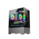 CASING KOMPUTER PC GAMING CASING KOMPUTER PC GAMING INFINITY NOIR M-ATX FREE FAN F124 - BLACK