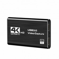 HD VIDEO CAPTURE 4K USB 3.0 - COMPATIBLE 1080P 60FPS HD VIDEO RECORDER GRABBER FOR OBS