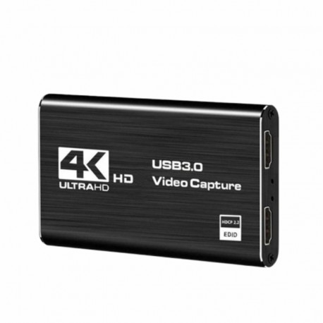 HD VIDEO CAPTURE 4K USB 3.0 - COMPATIBLE 1080P 60FPS HD VIDEO RECORDER GRABBER FOR OBS