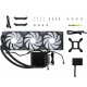 TRYX PANORAMA ARGB 360MM AIO LIQUID WATER COOLING - BLACK / WHITE