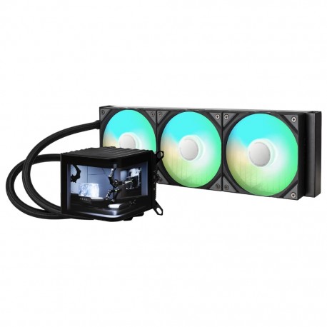 TRYX PANORAMA ARGB 360MM AIO LIQUID WATER COOLING - BLACK / WHITE