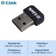 D-LINK Wireless AX300 WI-FI 6 Nano USB Adapter DWA-X300