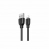 REMAX SUJI PRO KABEL DATA / CHARGE IPHONE RC-138I 1M BLACK