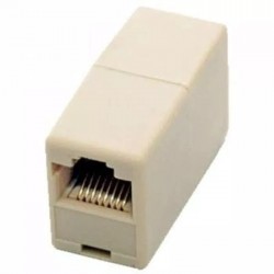 BAREL RJ45 FEMALE TO FEMALE SINGLE PLASTIK