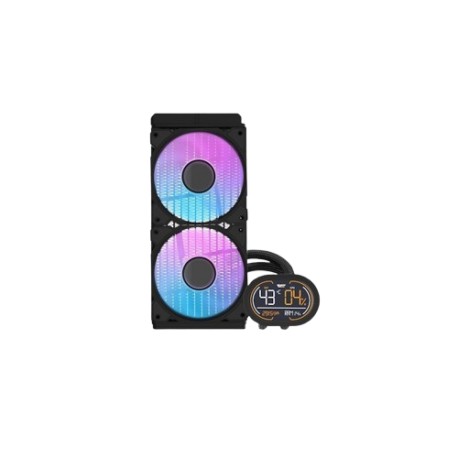 DARKFLASH WAVE DH240D V1.2 ALL IN ONE 240MM LIQUID CPU COOLER - BLACK