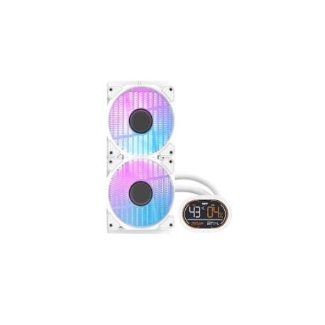 DARKFLASH WAVE DH240D V1.2 ALL IN ONE 240MM LIQUID CPU COOLER - WHITE