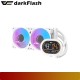 DARKFLASH WAVE DH240D V1.2 ALL IN ONE 240MM LIQUID CPU COOLER - WHITE