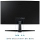 LED MONITOR SAMSUNG 24INC CURVED LS24D366GAEXXD 100Hz